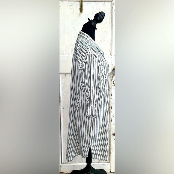 🖤🖤🖤FREE PEOPLE DEAD STOCK Long Sleeve Shacket🖤🖤🖤 - Picture 4 of 10